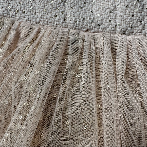 Mustard Seed Small Sequin and Tulle Strapless Sweetheart Dress - Picture 8 of 14